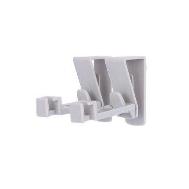 Gancho para puerta (2 uds.) (gris) -  Miniso