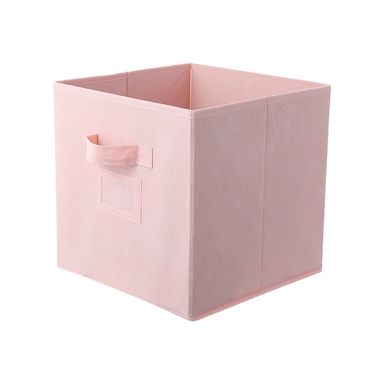Organizador de tela de color solido azul rosa - Miniso