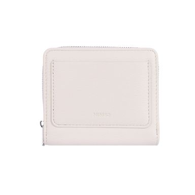 Cartera mujer bi-fold miniso beige -  Miniso