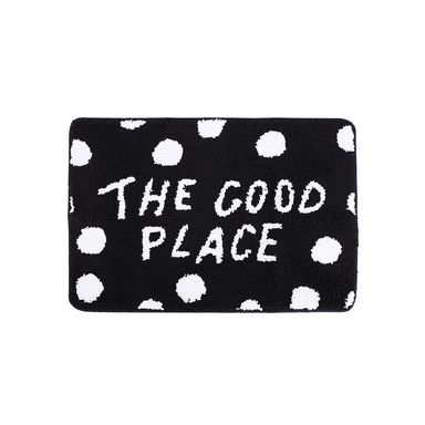 Tapete decorativo con mechones good place de la colección black & white -  Black & White