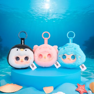 Blindbox yooki six generation plush -  Miniso