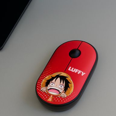 Mouse inalámbrico silencioso one piece mod e160 luffy -  One Piece