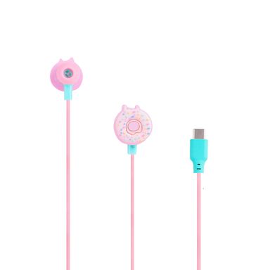 Audífonos intrauditivos tipo c mis pastelitos mod d02c donut -  Mis Pastelitos