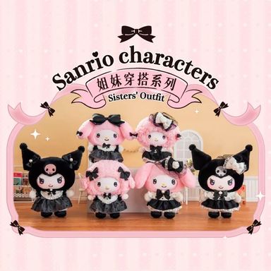 Blindbox sanrio sister s outfit vinyl plush -  Sanrio