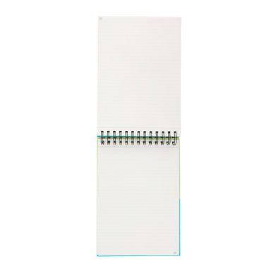 Libreta B5 encuadernado con alambre 158 hojas verde serie black & white -  Black & White