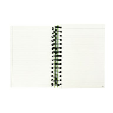 Cuaderno A5 con banda 100 hojas serie black & white -  Black & White