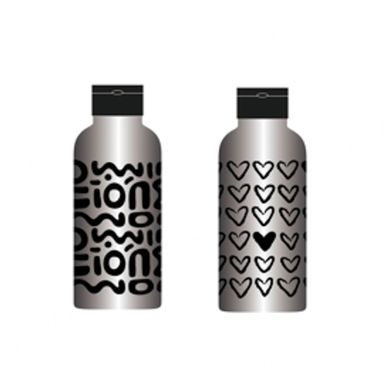 Termo de la colección black & white de 500 ml colores mixtos -  Black & White