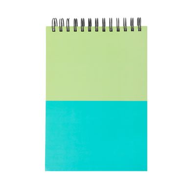 Libreta B5 encuadernado con alambre 158 hojas verde serie black & white -  Black & White