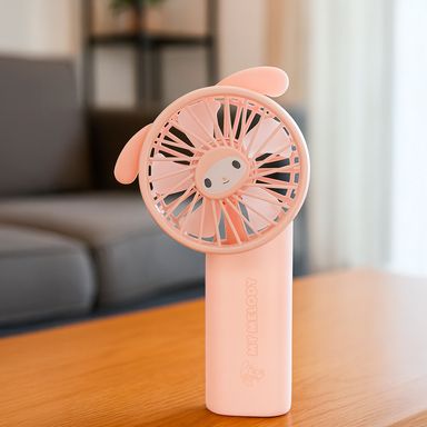 Ventilador de mano my melody 1800m rosa claro -  Sanrio