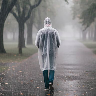 Poncho de lluvia reutilizable -  Miniso