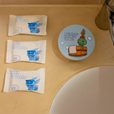 Juego de toallas comprimidas de la colección disney lilo & stitch (toallas de 4 piezas y toallas de baño de 2 piezas) -  Disney