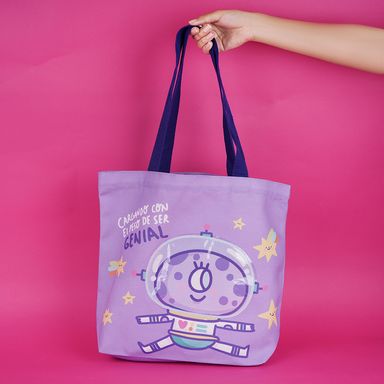Bolsa de compras vania bachur alien collection (morado) -  Vania Bachur
