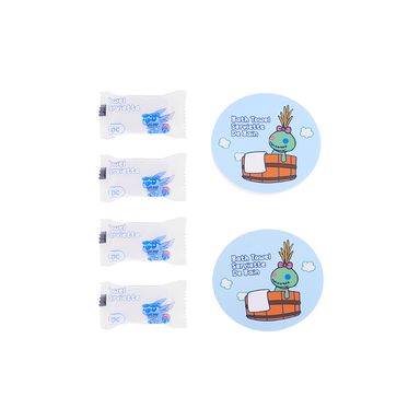 Juego de toallas comprimidas de la colección disney lilo & stitch (toallas de 4 piezas y toallas de baño de 2 piezas) -  Disney