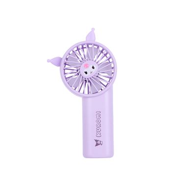 Ventilador de mano kuromi 1800m morado  -  Sanrio