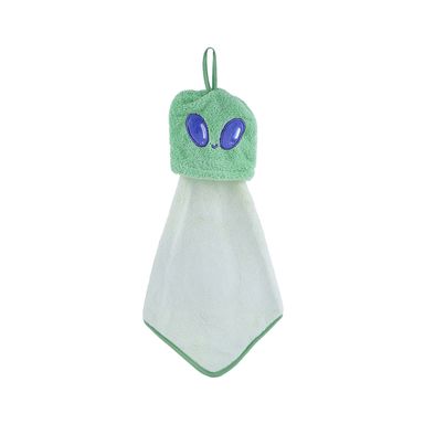 Toalla para manos miniso by vania bachur alien verde -  Vania Bachur