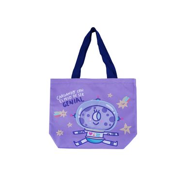 Bolsa de compras vania bachur alien collection (morado) -  Vania Bachur