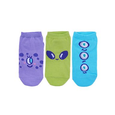 Medias infantiles miniso by vania bachur alien 3 pares edad 9 a 12 años -  Vania Bachur