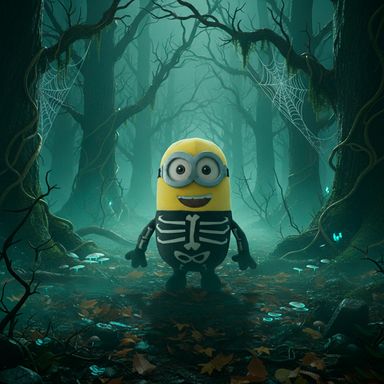 Peluche halloween dave serie minions -  Halloween