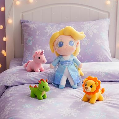 Peluche de pie elsa serie princesas disney -  Disney