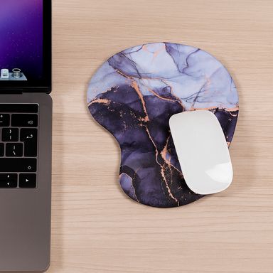 Mouse pad diseño tipo mármol con posamuñecas -  Miniso