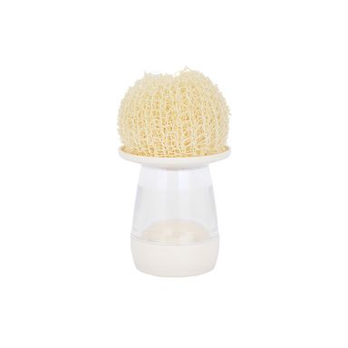 Bola limpiadora de estilo simple con dispensador de jabón (beige) -  Miniso