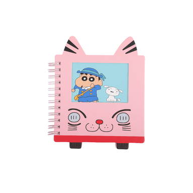 Libro de alambre ahuesado 80 hojas serie crayon shinchan -  Crayon Shinchan