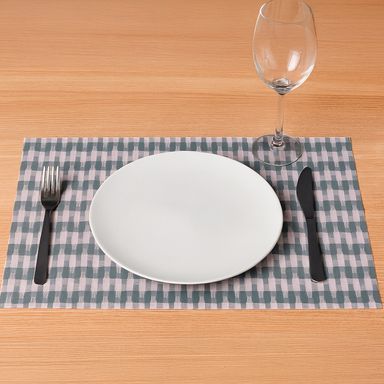 Set mantel individual diseño aleatorio sintético 45x30 cm 2 piezas -  Miniso