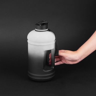 Tomatodo motivacional plástico negro 2100 ml -  Disney