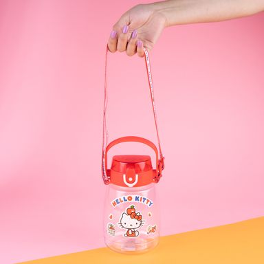 Tomatodo con correa plástico 1300 ml hello kitty sanrio -  Sanrio