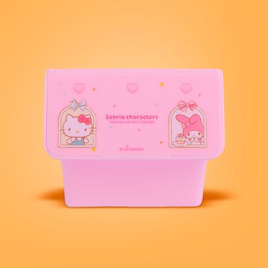 Organizador de escritorio con tapa móvil sintético rosa 11.3x10.5 cm sanrio -  Sanrio