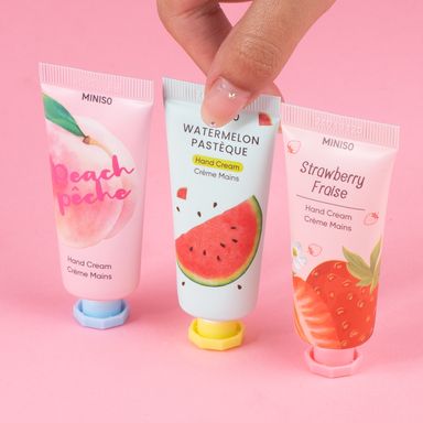 Kit crema hidratante para manos fruit series 20 ml 3 piezas -  Miniso