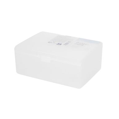 Caja de almacenamiento minimalista plástico transparente 12.2x5.7x8.7 cm -  Miniso
