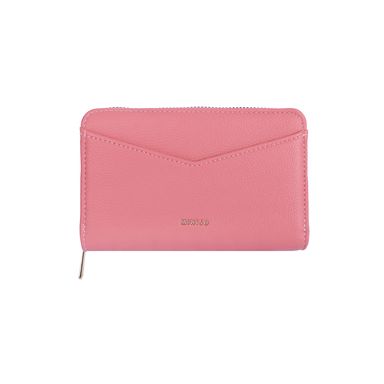 Cartera larga para mujer sintética rosa 16x10x3 cm -  Miniso