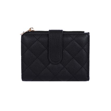 Cartera para mujer sintética negra 13x9x2 cm -  Miniso