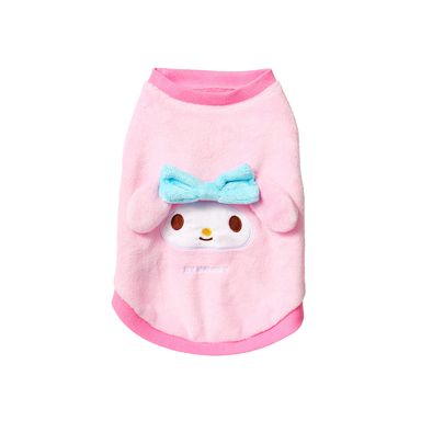Ropa para mascotas camisa 100% poliéster rosa 33x25 cm my melody sanrio -  Sanrio