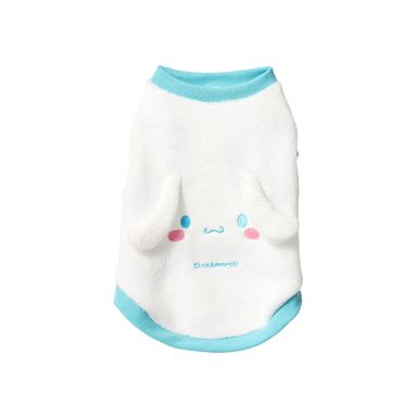 Ropa para mascotas camisa 100% poliéster blanca 33x25 cm cinnamoroll sanrio -  Sanrio