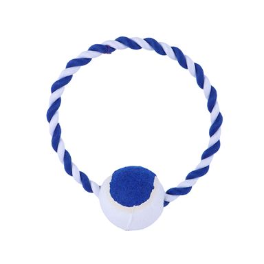 Juguete de cuerda con pelota textil azul -  Miniso