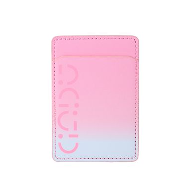 Tarjetero para celular sintético rosa 6.5x9.5 cm -  Miniso