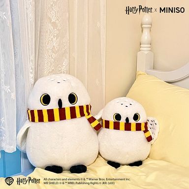 Peluche hedwig de 30 cm con bufanda serie harry potter -  Harry Potter