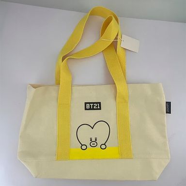 Bolso de compras colección BT21 manta con cintas de color tata -  BT21