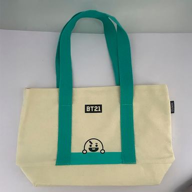 Bolso de compras colección BT21 manta con cintas de color shooky -  BT21