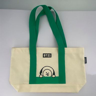 Bolso de compras colección BT21 manta con cintas de color chimmy -  BT21