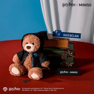 Oso de peluche con uniforme ravenclaw serie harry potter -  Harry Potter