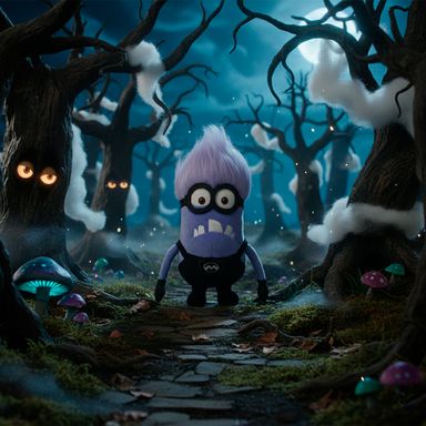 Peluche halloween malvado serie minions -  Halloween