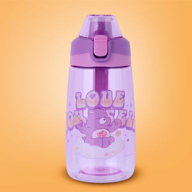 Tomatodo con asa tritán morado 500 ml generosita ositos cariñositos -  Care Bears