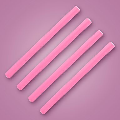 Paquete rizadores de cabello delgados esponja rosas 17.6 cm 8 piezas -  Miniso