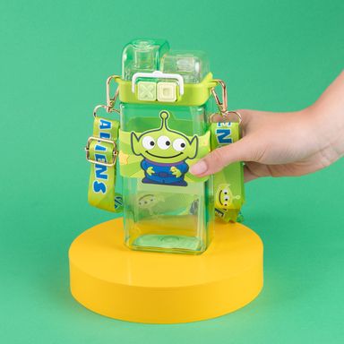 Tomatodo con correa y doble pivote toy story tritán verde 520 ml alíen disney -  Toy Story