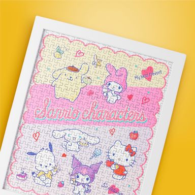 Rompecabezas amistad mágica 25.4x30.5 cm 300 piezas sanrio -  Sanrio