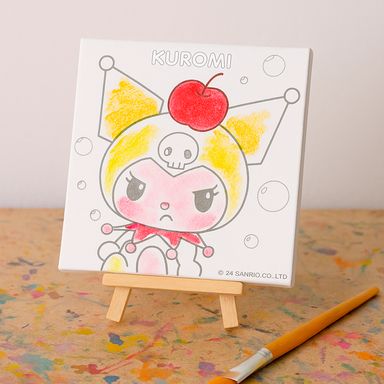 Kit de pintura texturizado 12 piezas kuromi sanrio -  Sanrio Colorful Summer