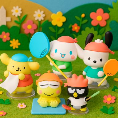 Blind box vamos a tomar una sauna 6x9 cm sanrio -  Sanrio